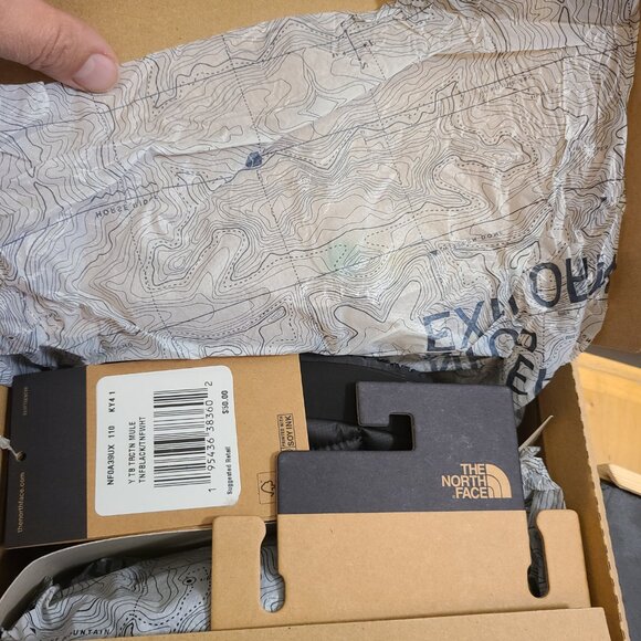 North Face Thermoball Traction Mule insulated shoes winter slipers kids 12 BOX - Picture 6 of 10